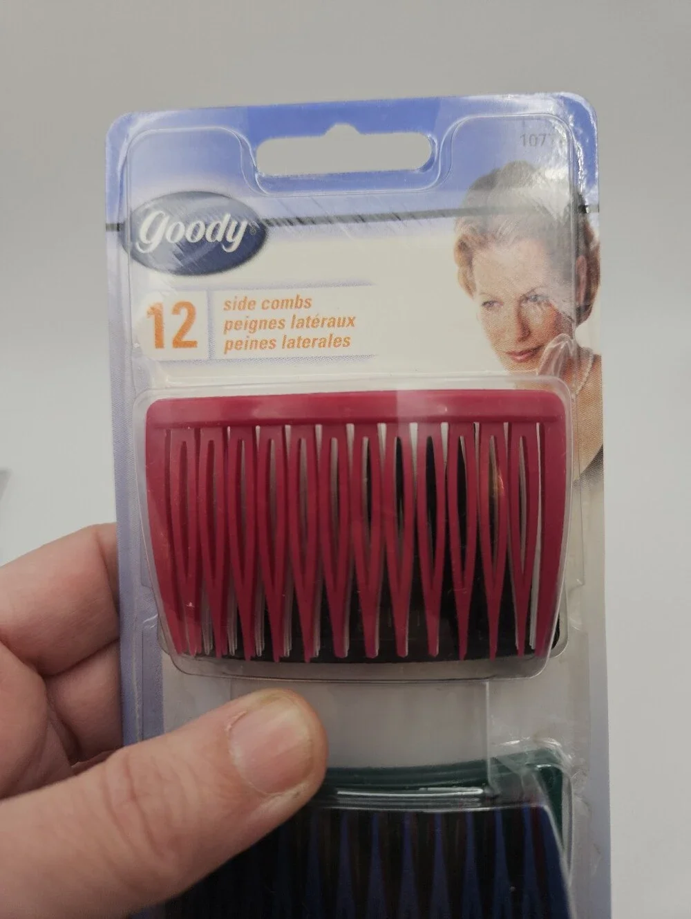 Genuine Y2K Vintage NOS Side Hair Comb Set - 12 Pack 10774